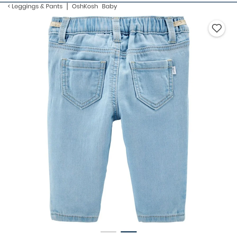 OshKosh B'gosh Knit Denim Jeans Jeggings 24M